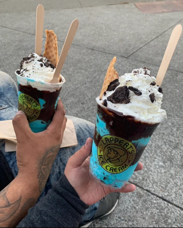 Cookie Monster Sundae