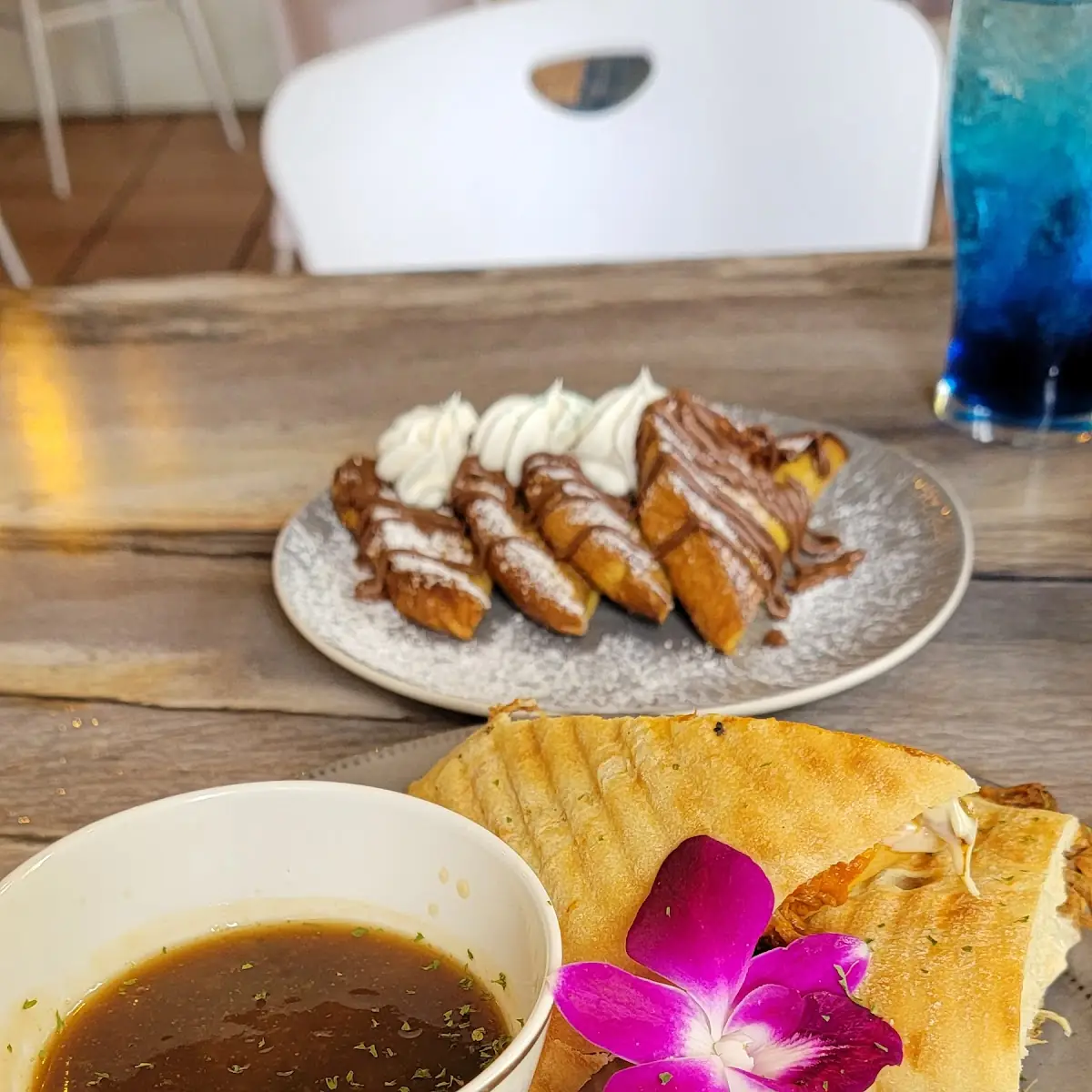French Dip Panini