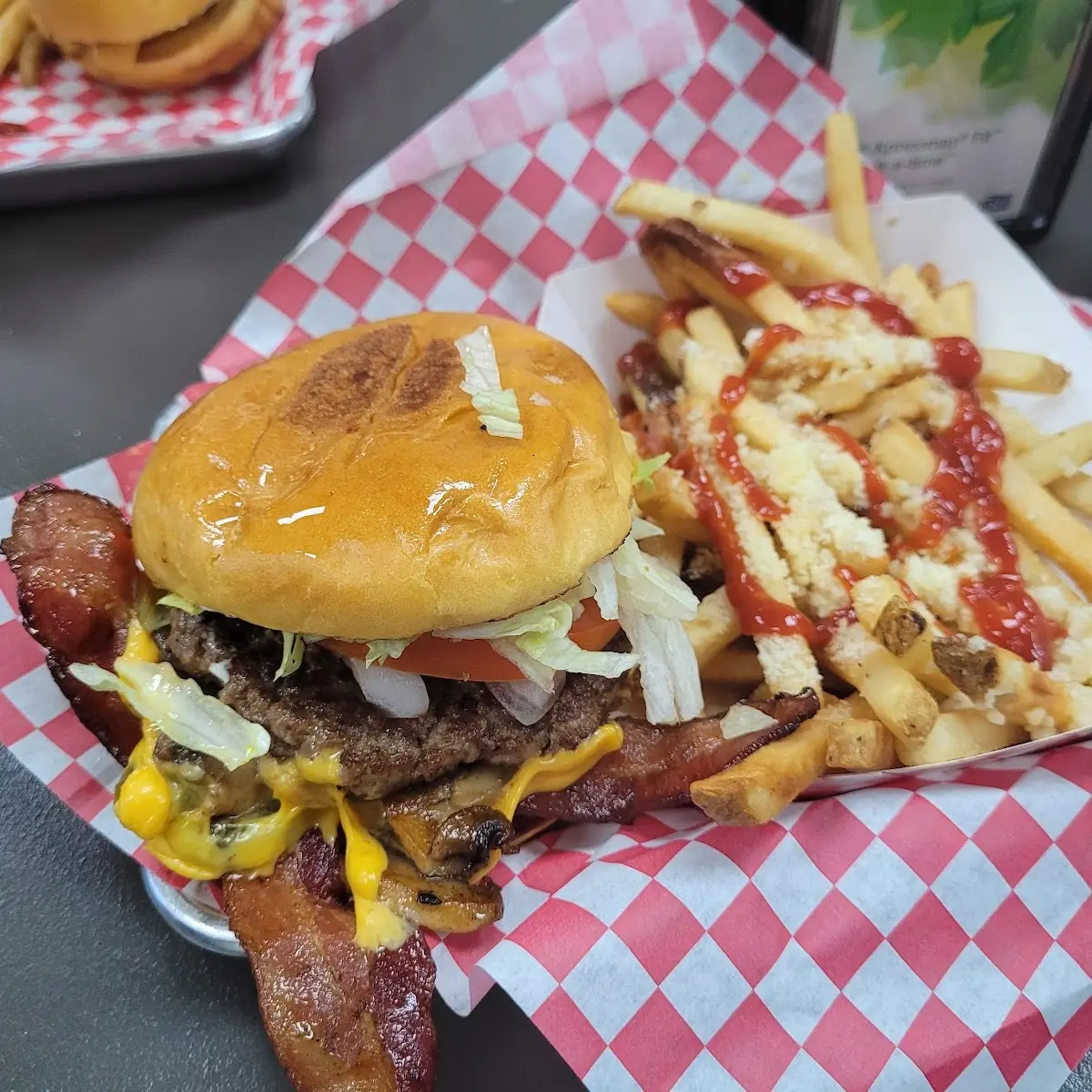 Jax Bacon Cheeseburger