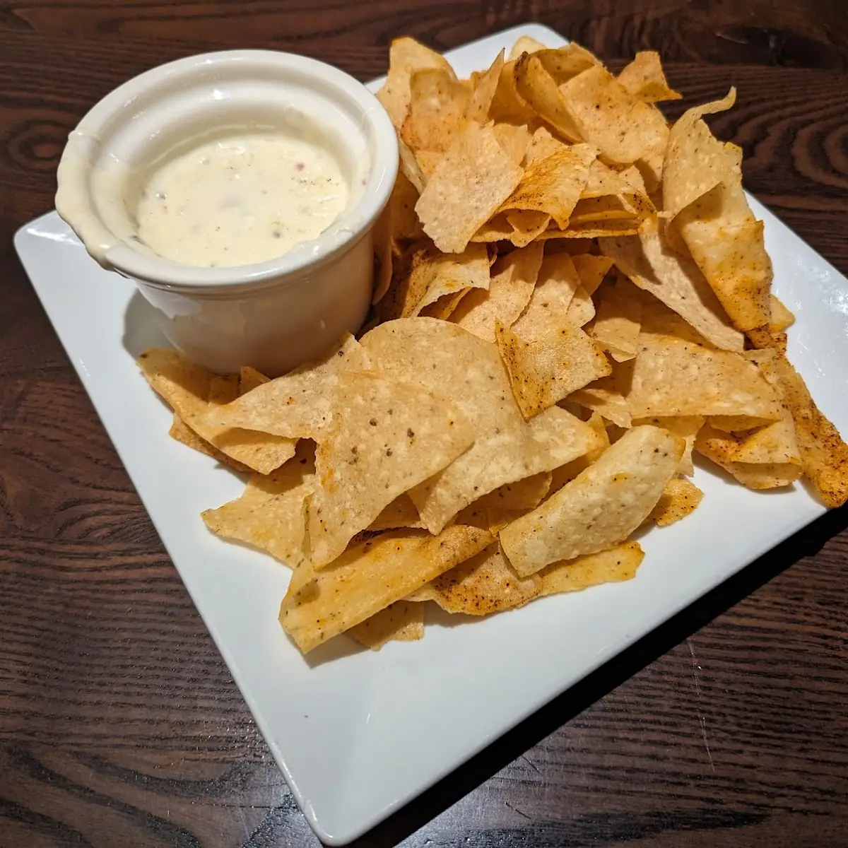 Chips & Queso Platter