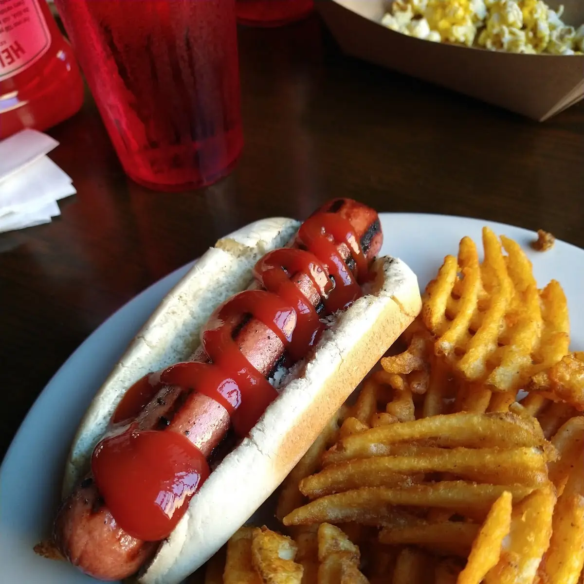 Hot Dog and Fries