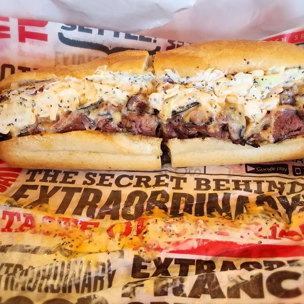 Sub Pastrami Swiss Cheese