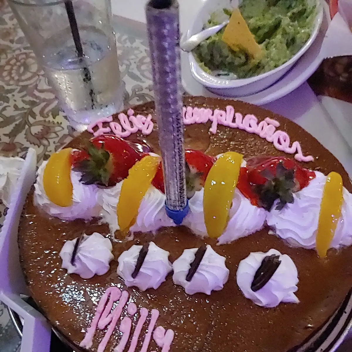 Birthday Flan