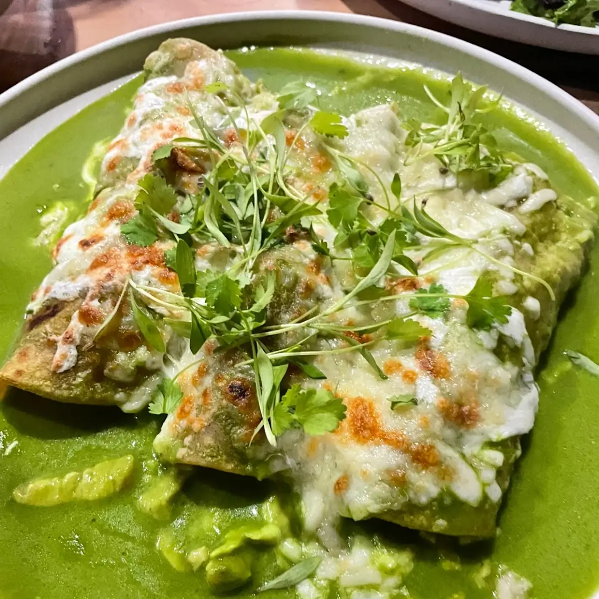 Enchiladas Suizas Dinner