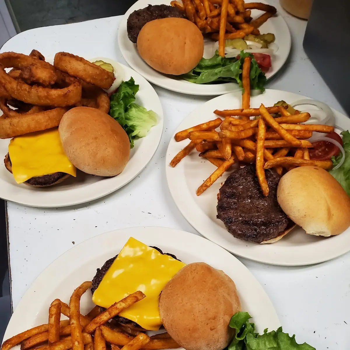 Cheeseburger Hamburger Meal