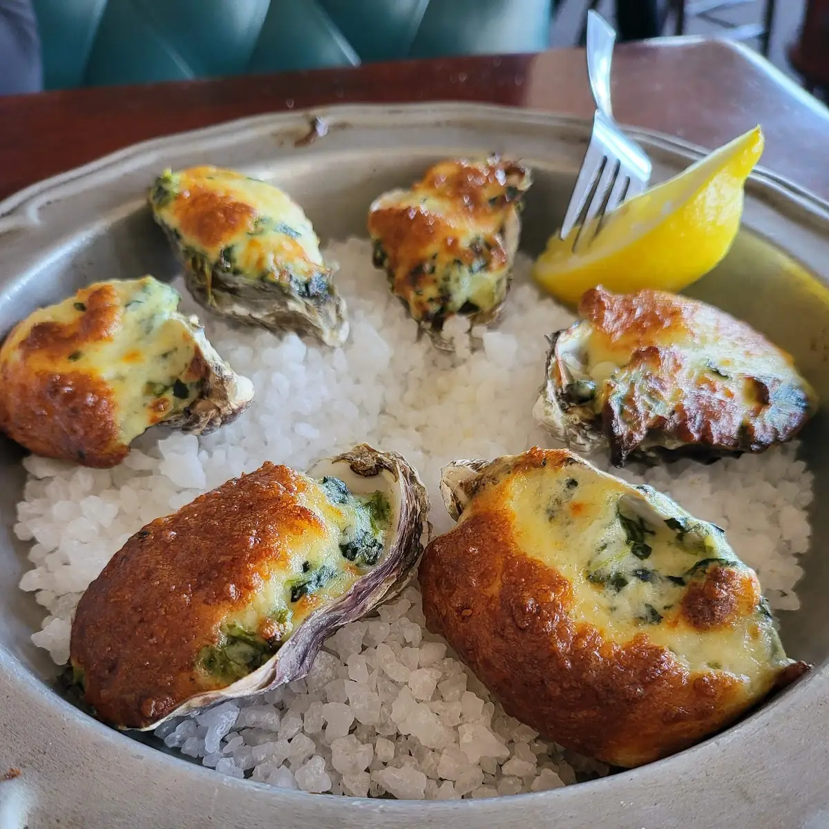 Oysters Rockefeller