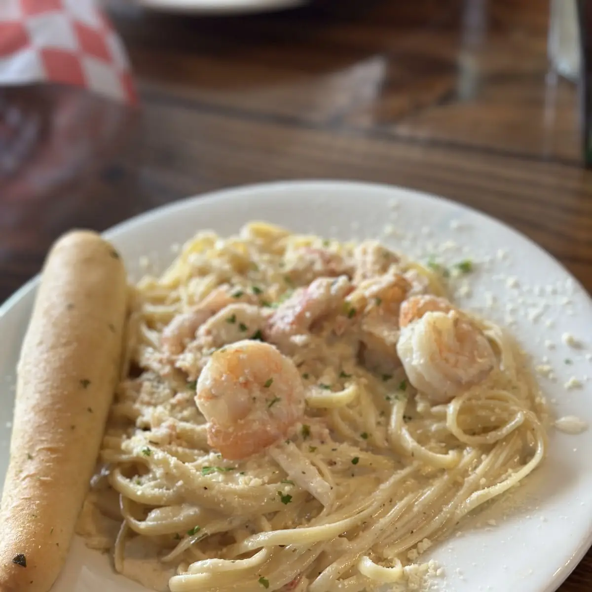 Shrimp Alfredo