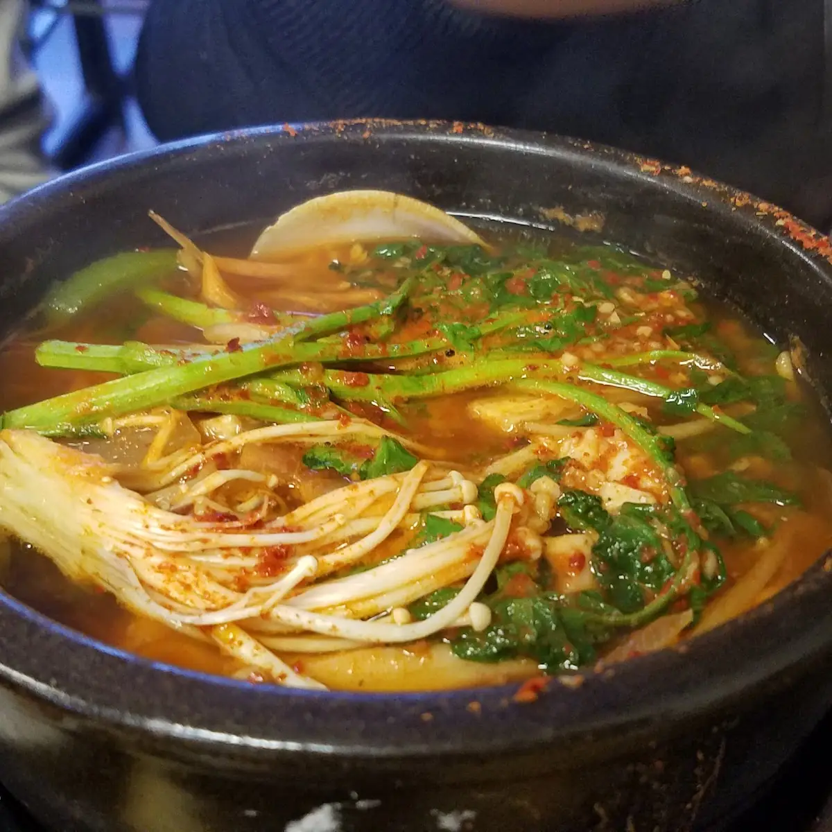 Jjampong Spicy Seafood Soup