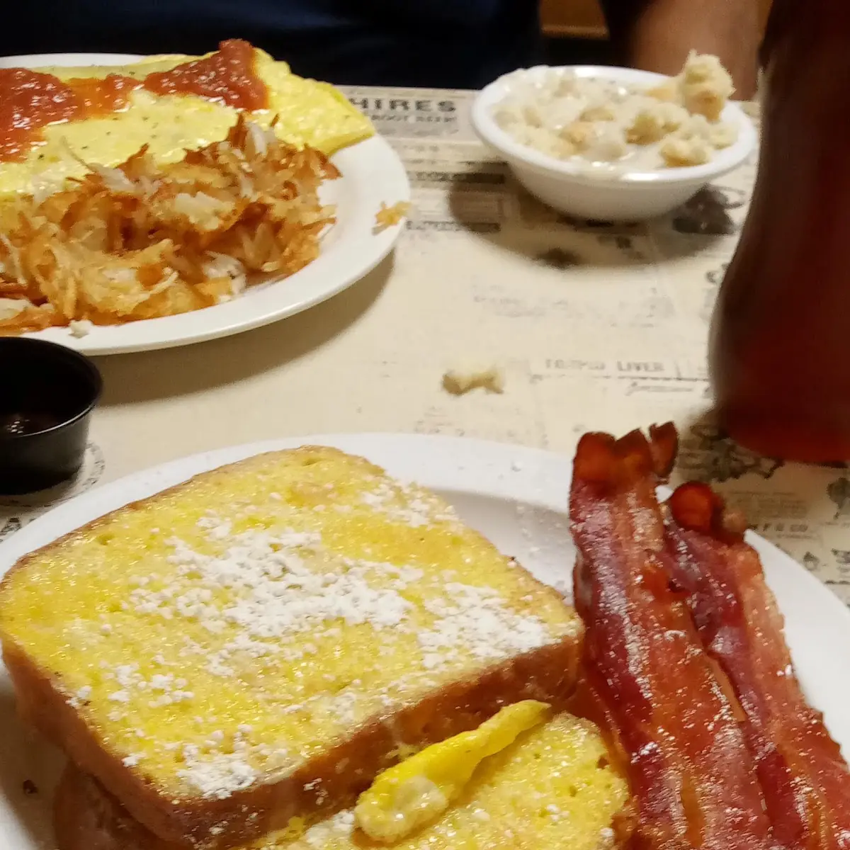 French Toast Platter with Fresh Baked Bread