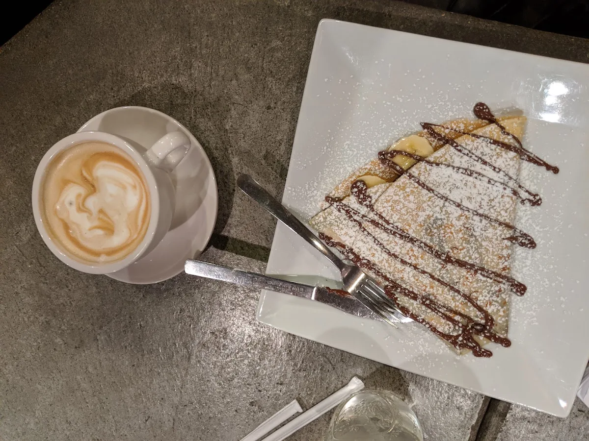Nutella Banana Crepes