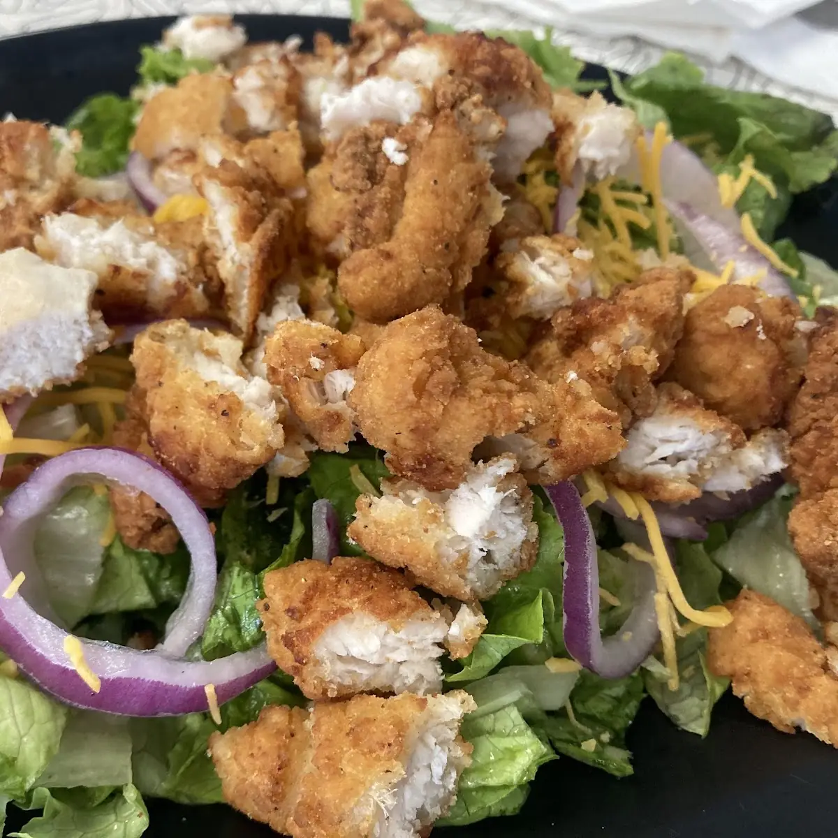 Crispy Chicken Salad