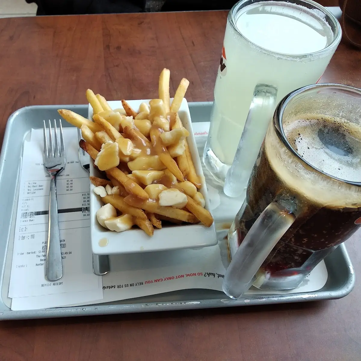 Poutine, A&W Canada