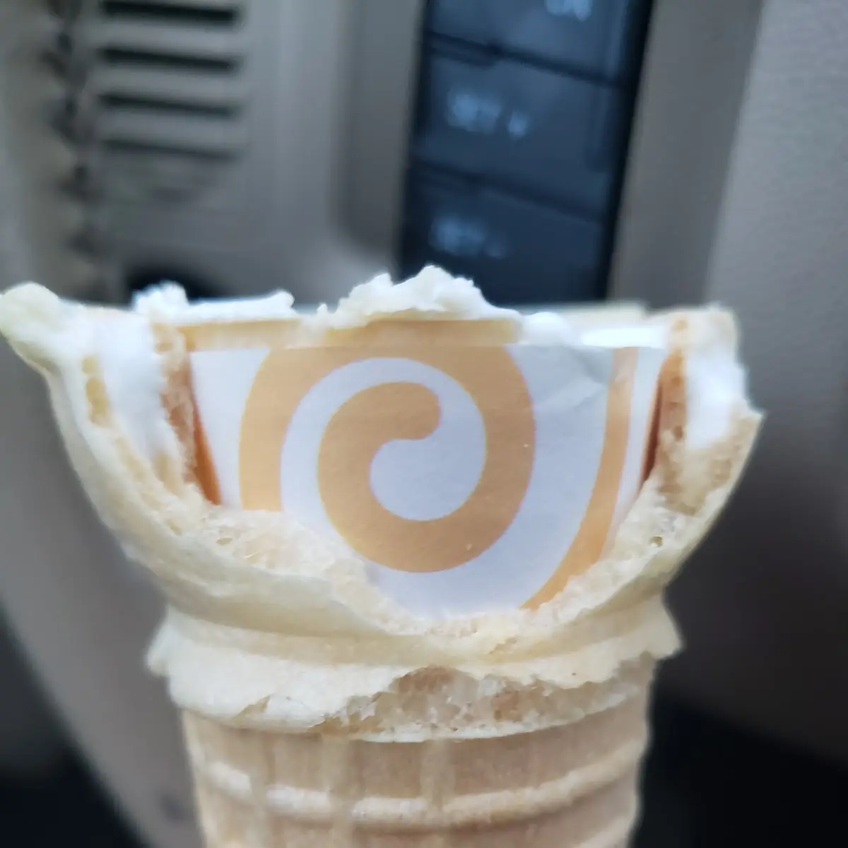 Vanilla Ice Cream Cone