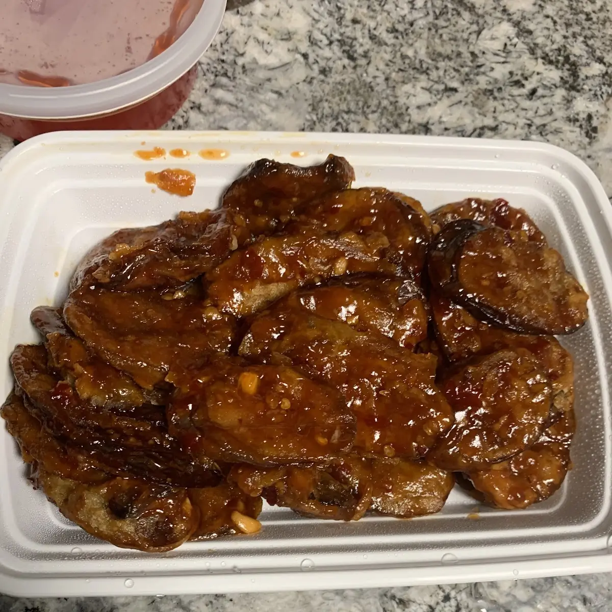 Eggplant with Garlic Sauce
