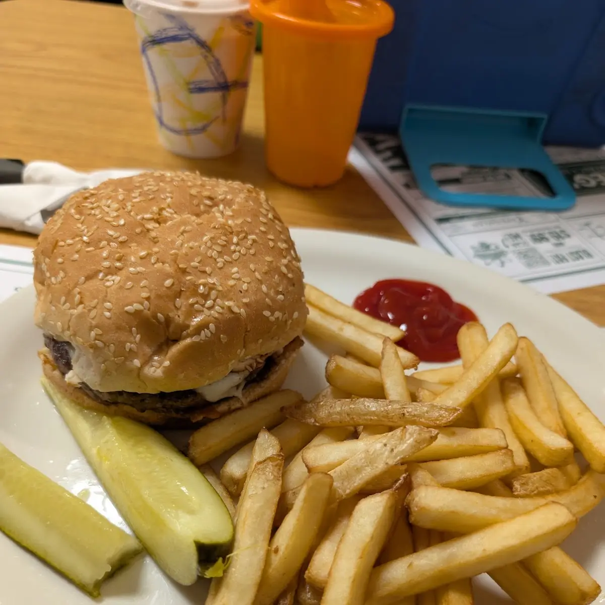 Kids Hamburger with Fries