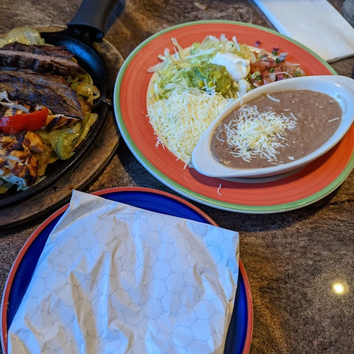 Chicken and Steak Fajitas