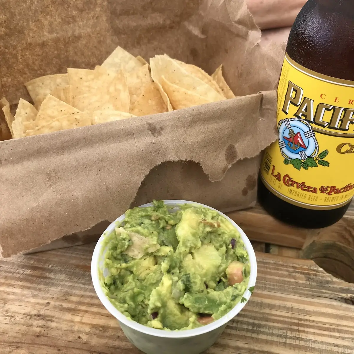 Chips Guacamole & Queso
