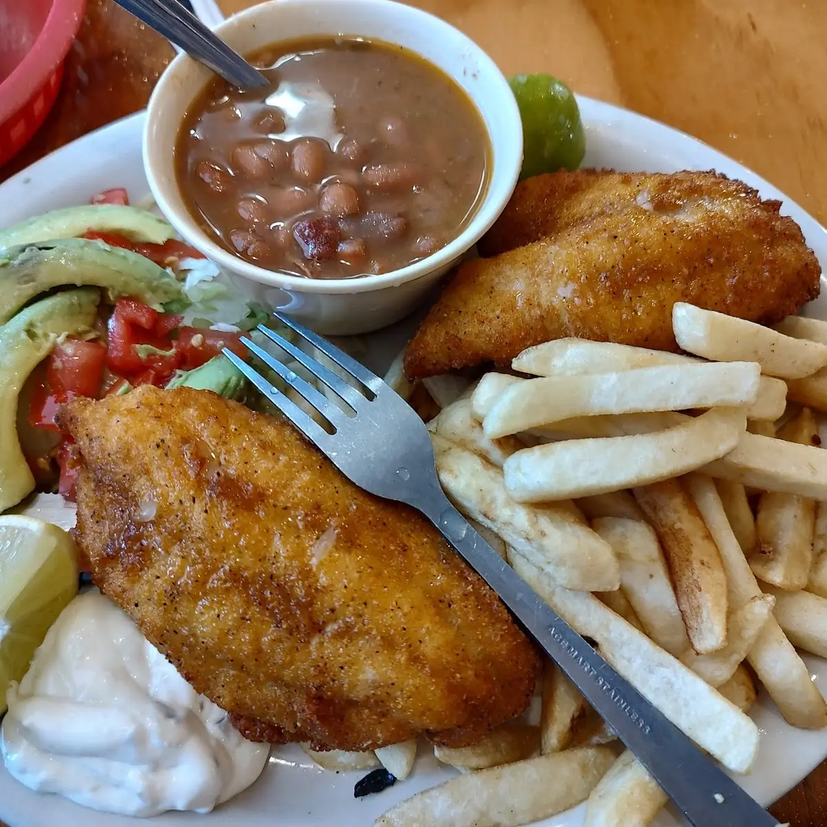 Fried Fish Platter