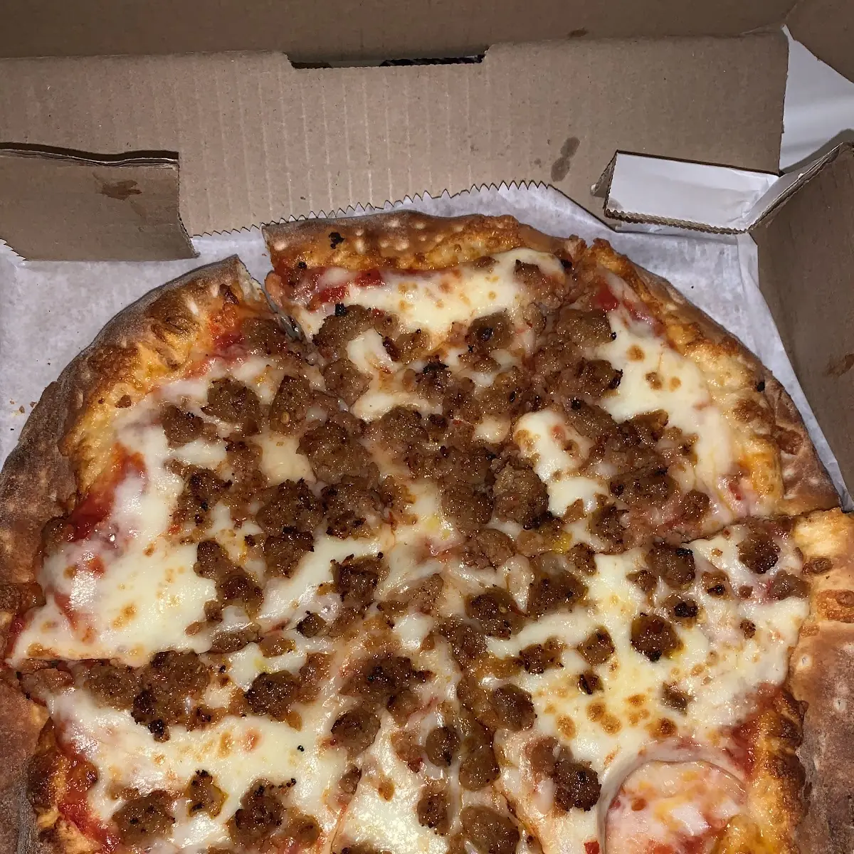 Sausage Pizza Pie