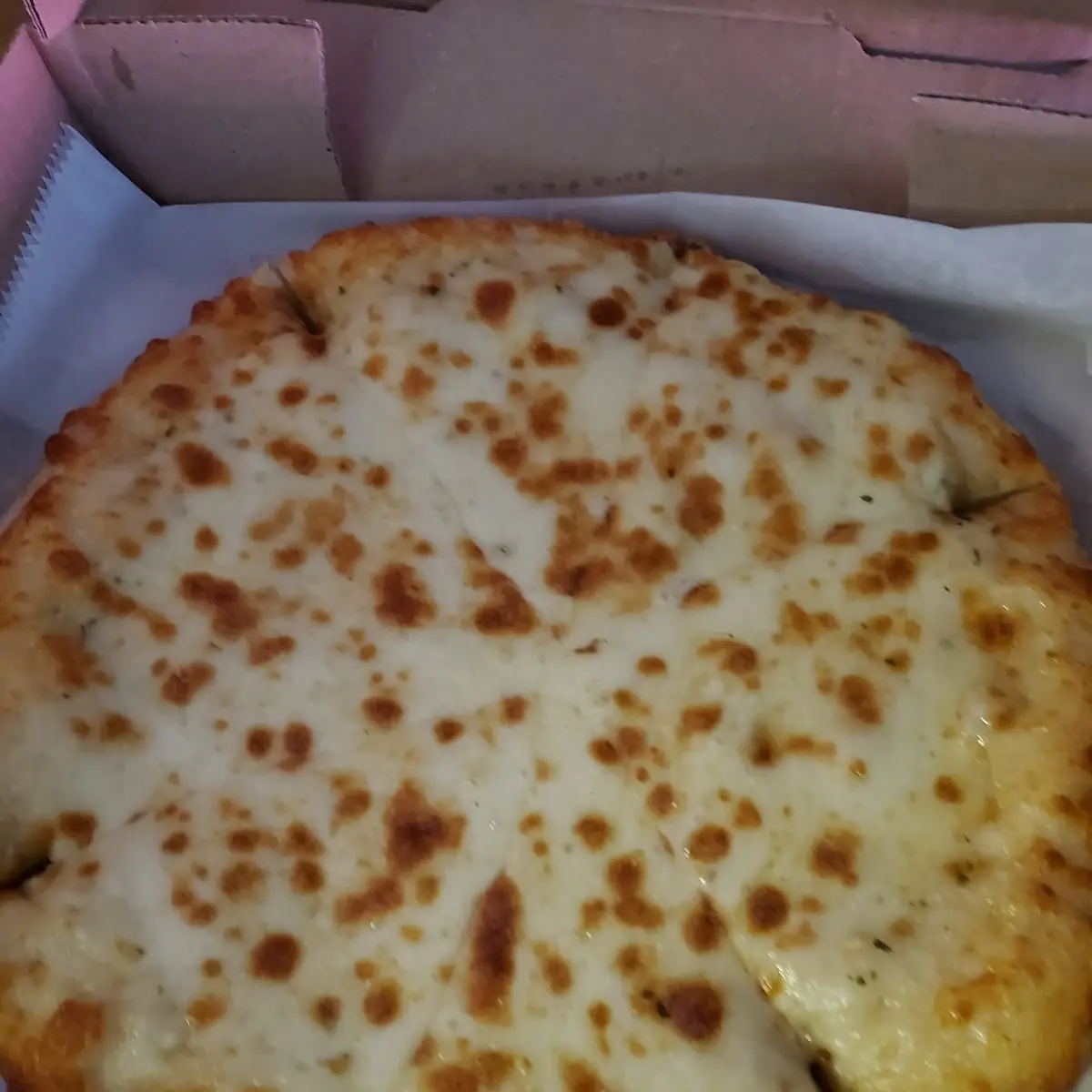 White Pizza Slice 10