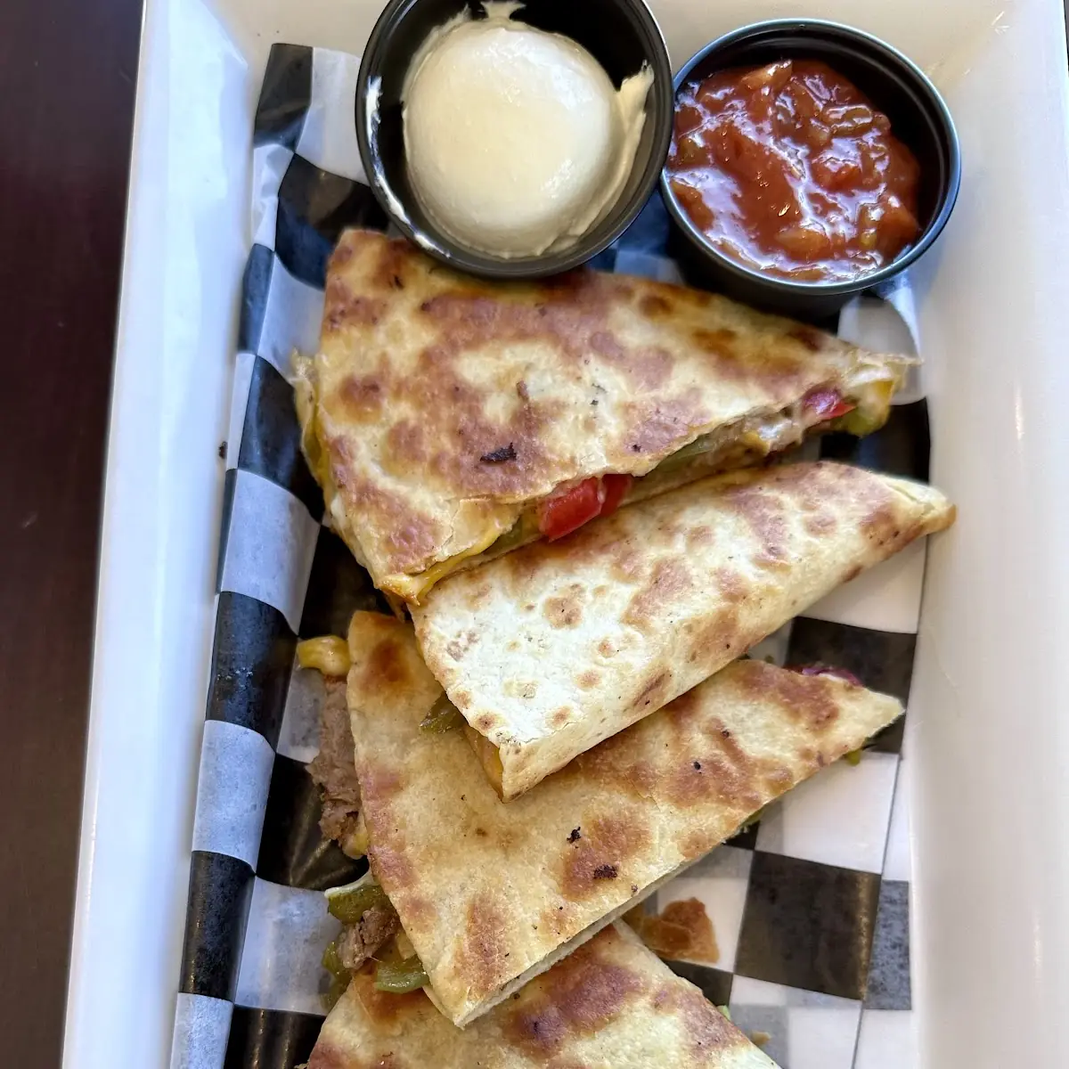 Grilled Chicken Quesadilla