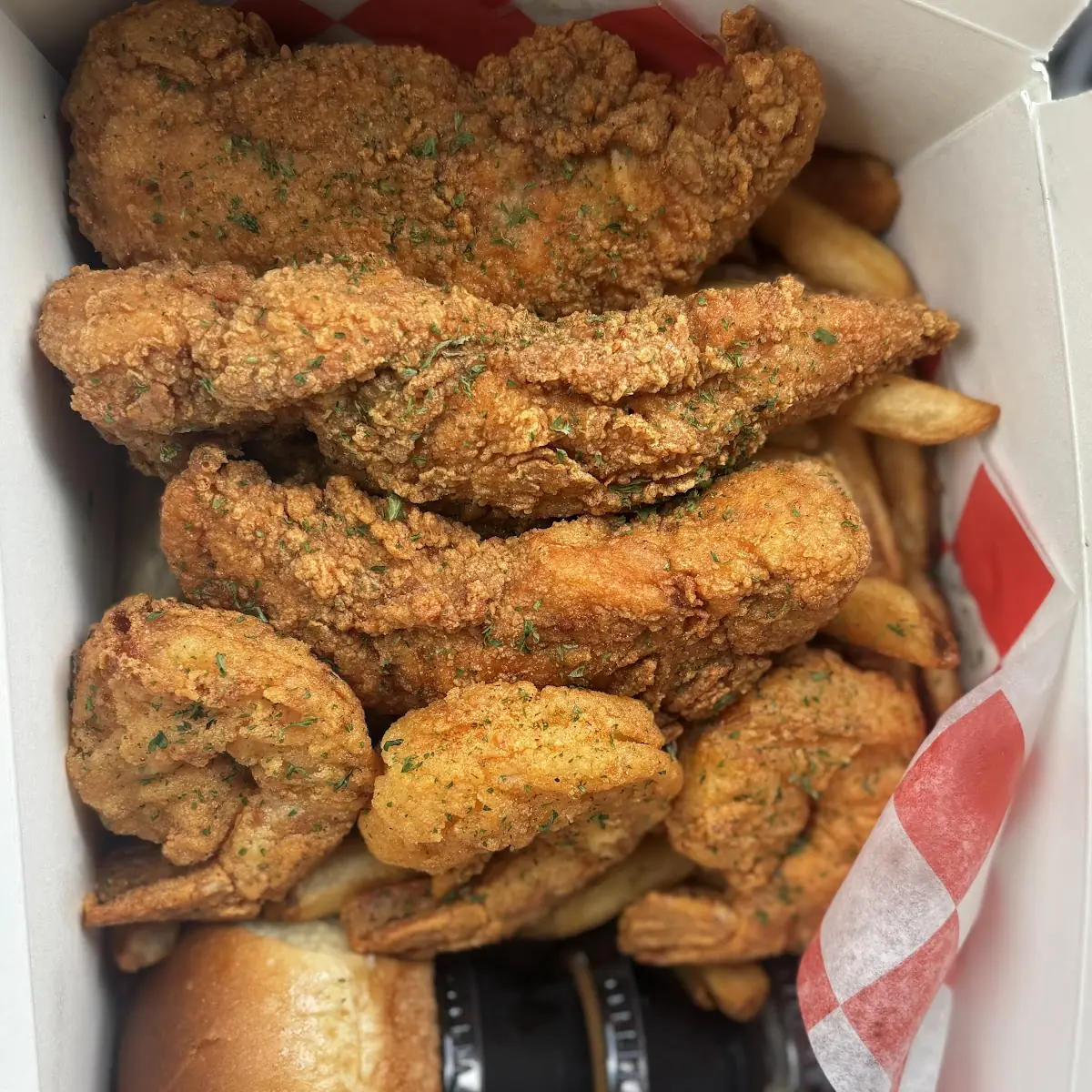 Chicken Tenders and Shrimp Combo