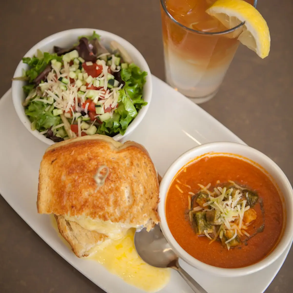 Grilled Cheese and Tomato Soup