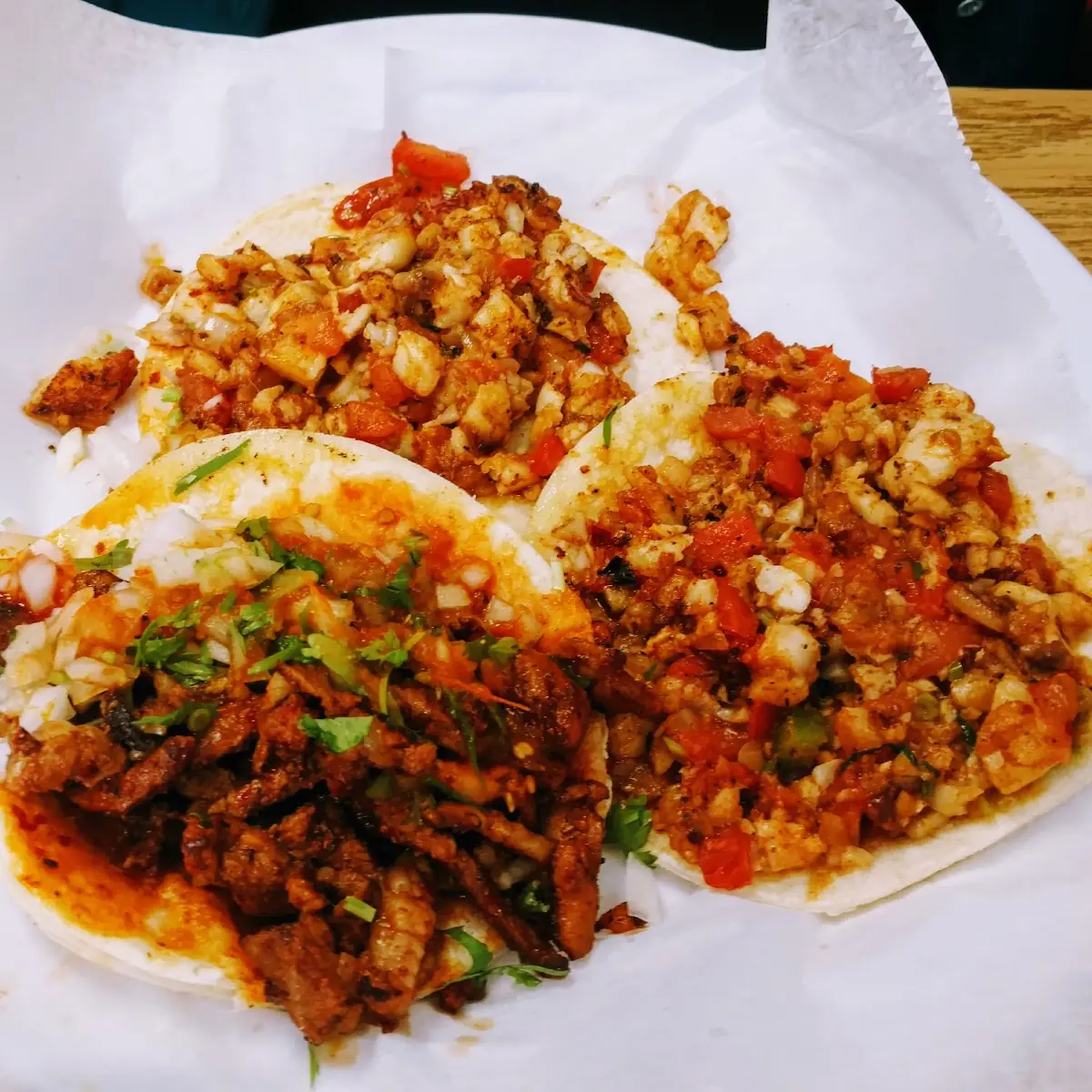 Taco Pescado Taco Al Pastor