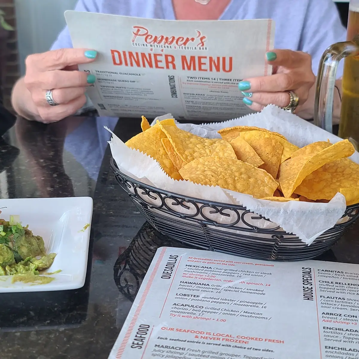 Guacamole and Chips