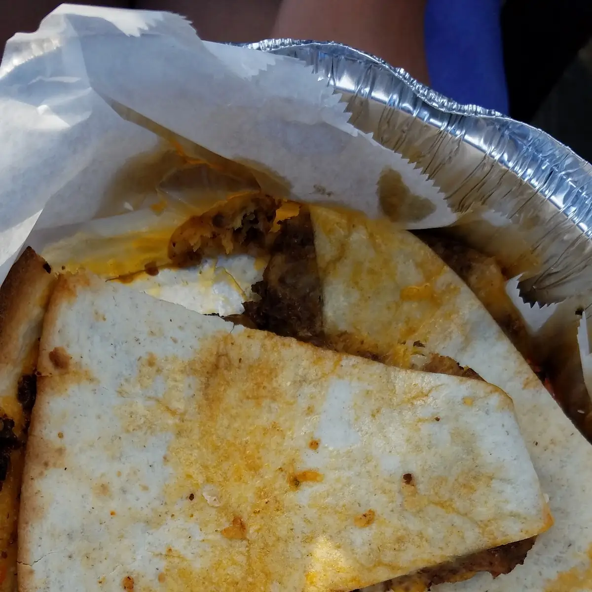 Beef and Cheese Quesadilla
