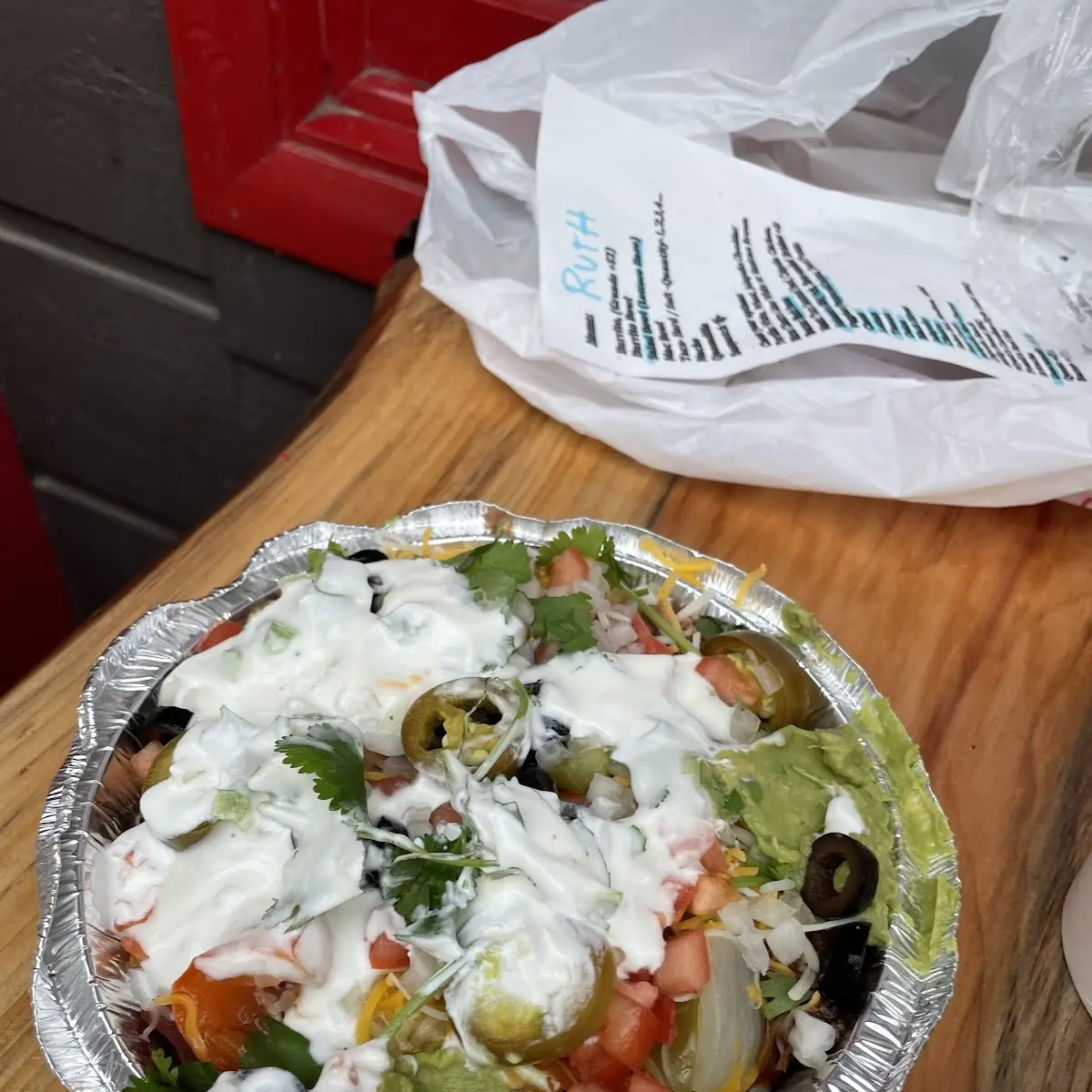 Salad Bowl with Pulled Pork