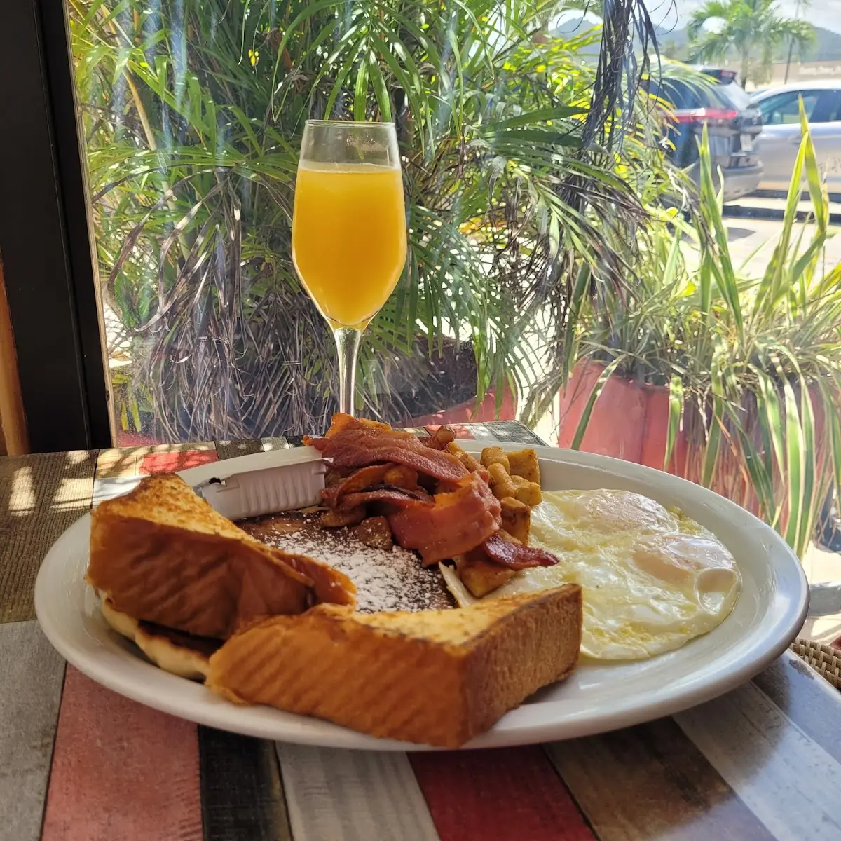Bacon Eggs and Toast