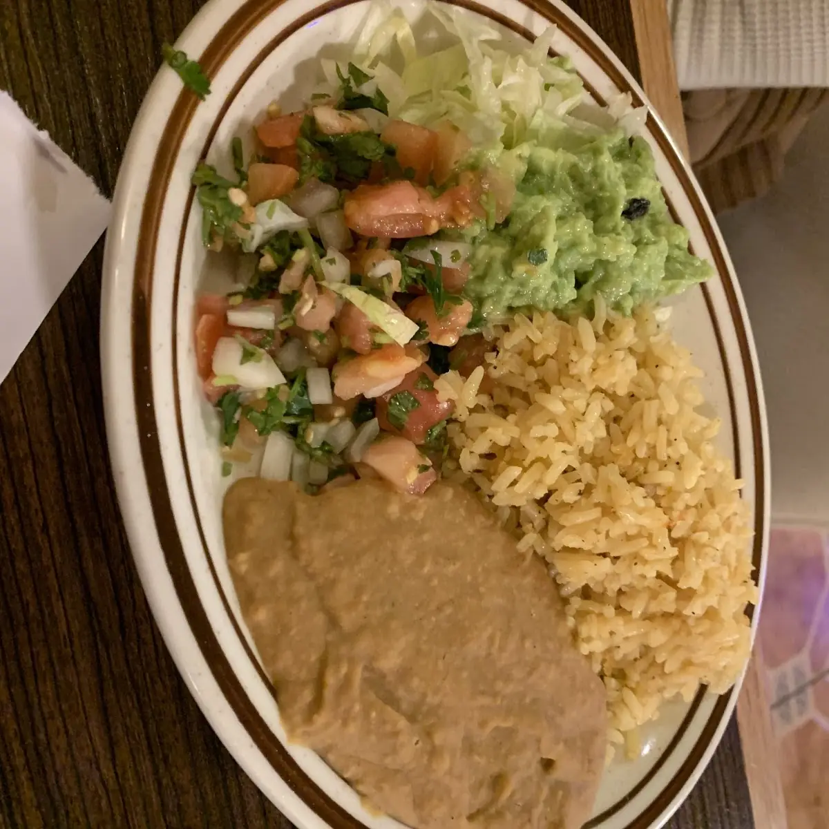 Refried Beans & Rice