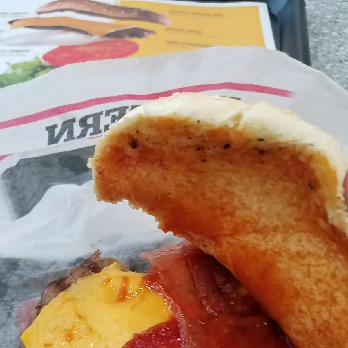 Western Bacon Cheeseburger