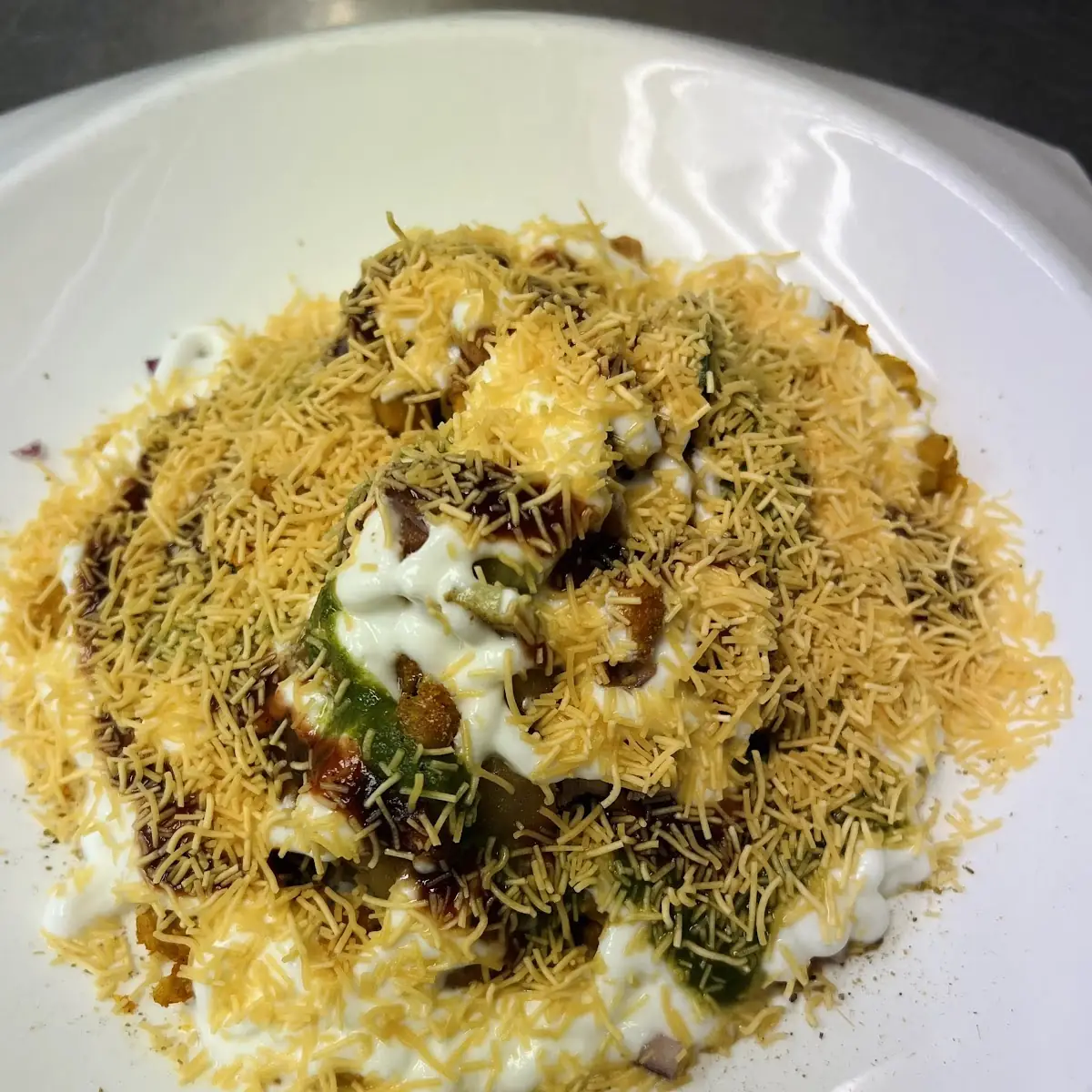 Aloo Papri Chaat