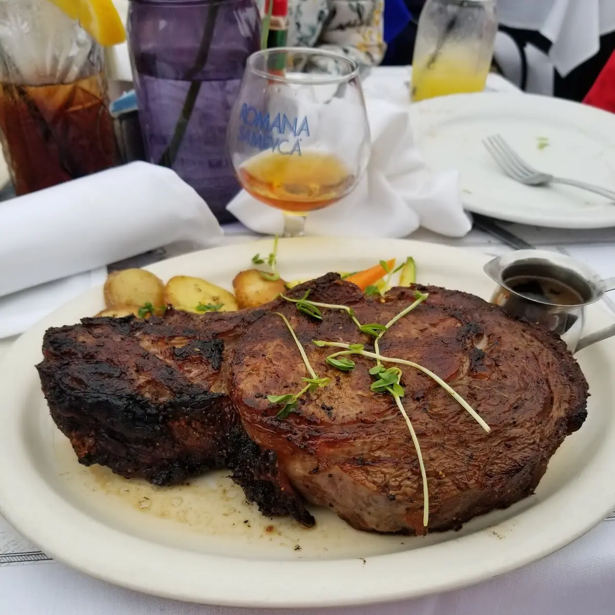 Black & Blue Ribeye Steak