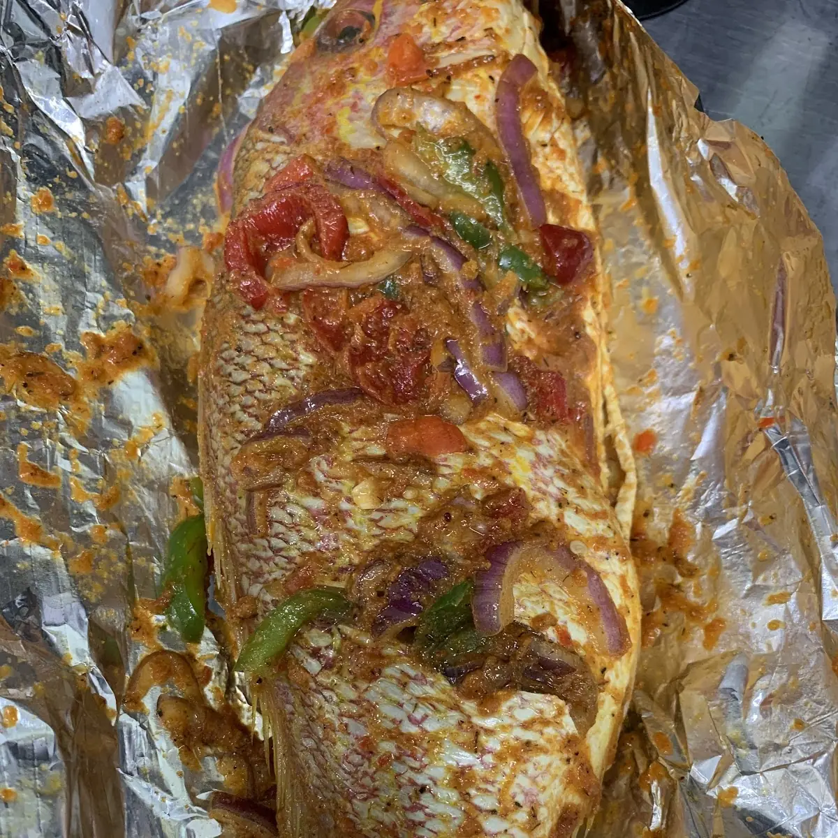 Roasted Plantain & Grilled Tilapia
