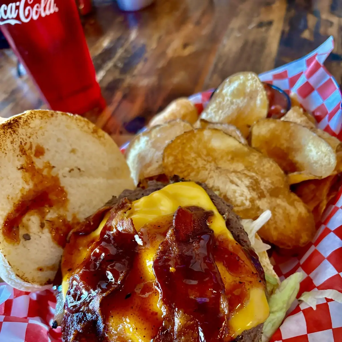Buffalo Bacon Cheeseburger