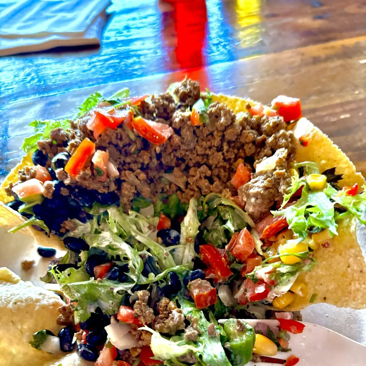 Buffalo Taco Salad
