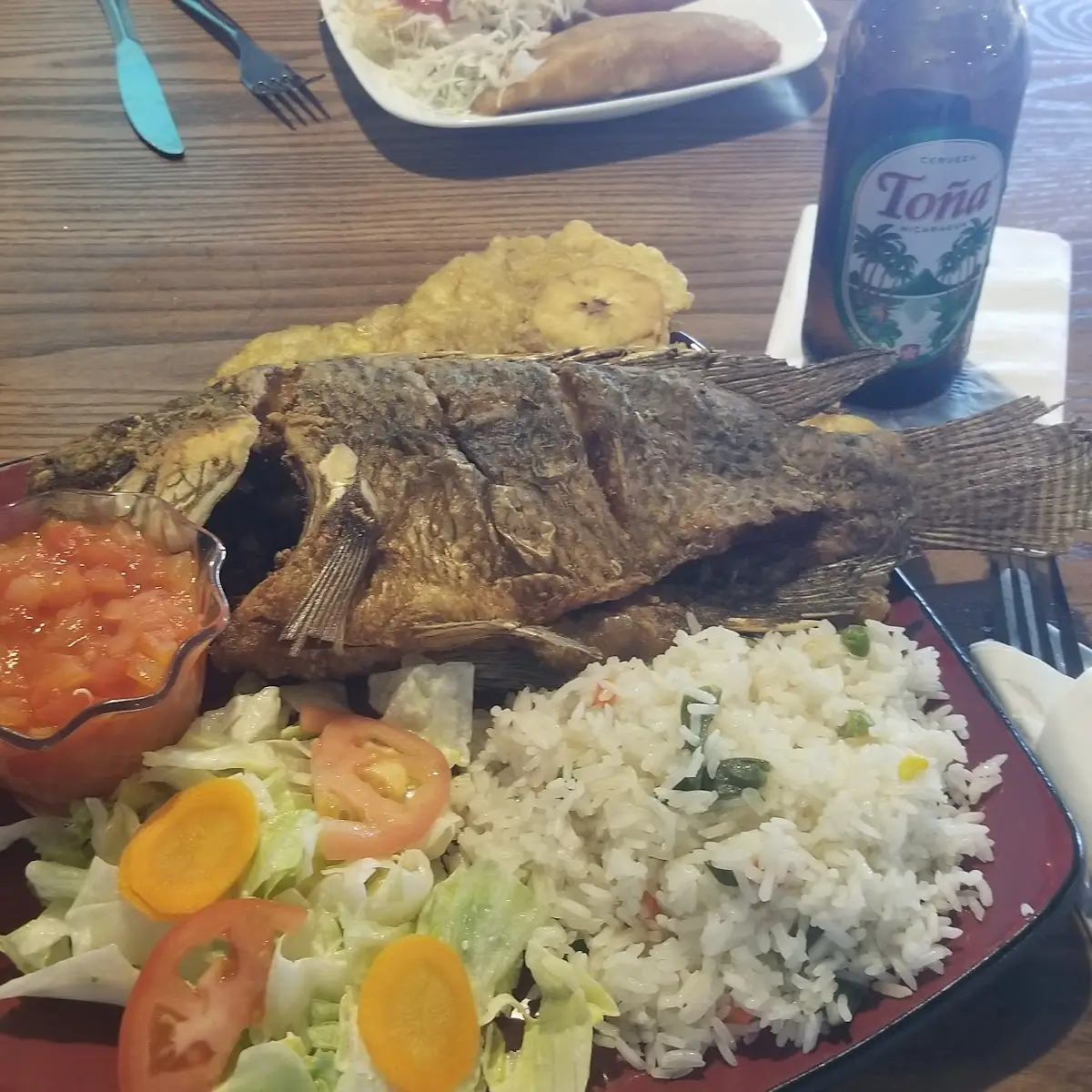 Pescado Frito Fried Tilapia