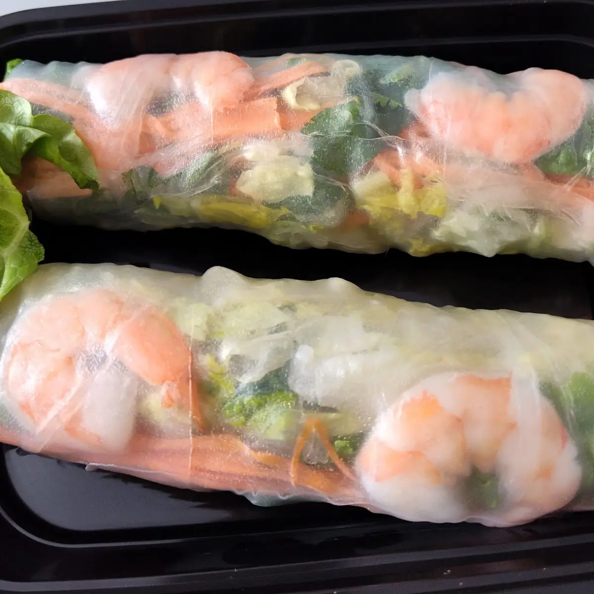 Pork and Shrimp Fresh Spring Rolls
