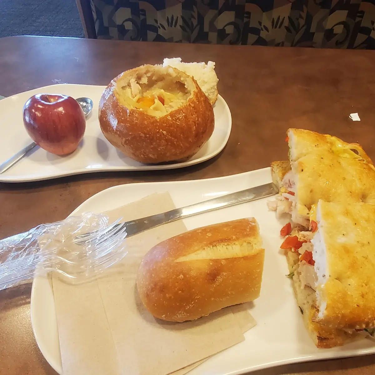 Tuscan Chicken Avocado Melt