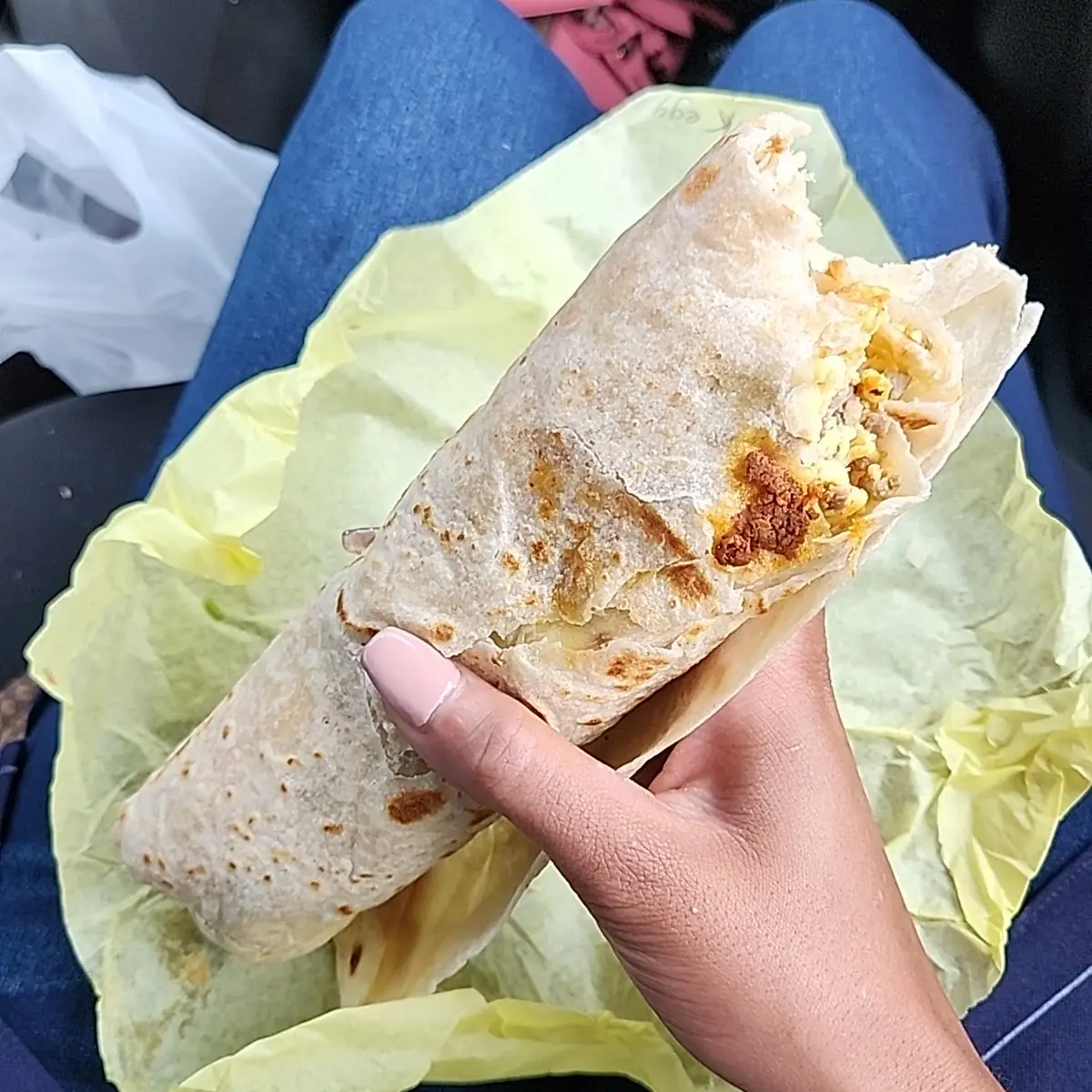 Steak Egg & Cheese Burrito