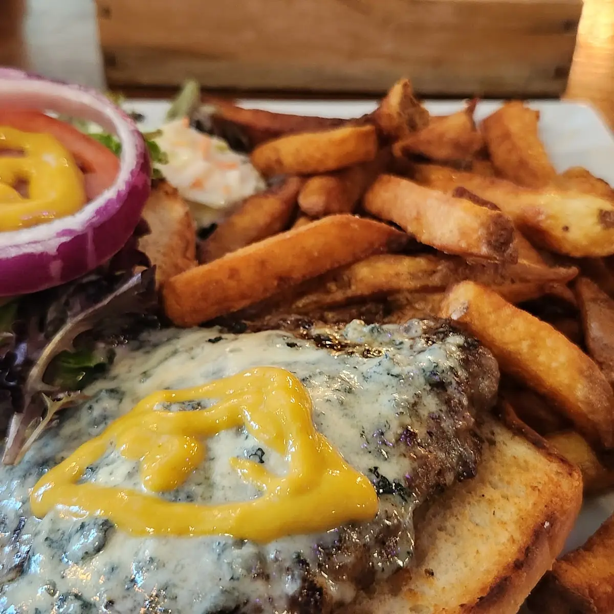 Blue Cheese Burger
