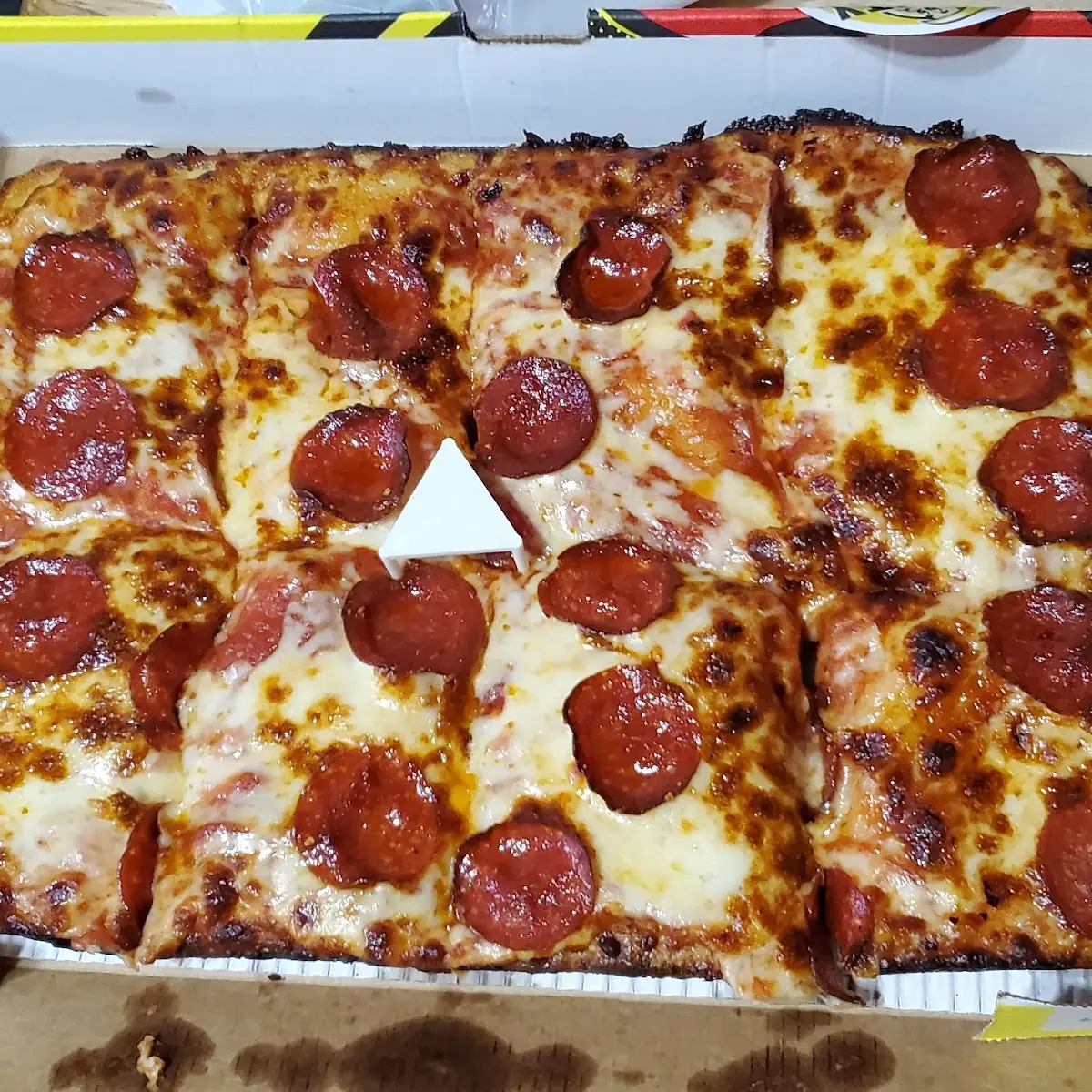 Deep Dish Pepperoni Pizza