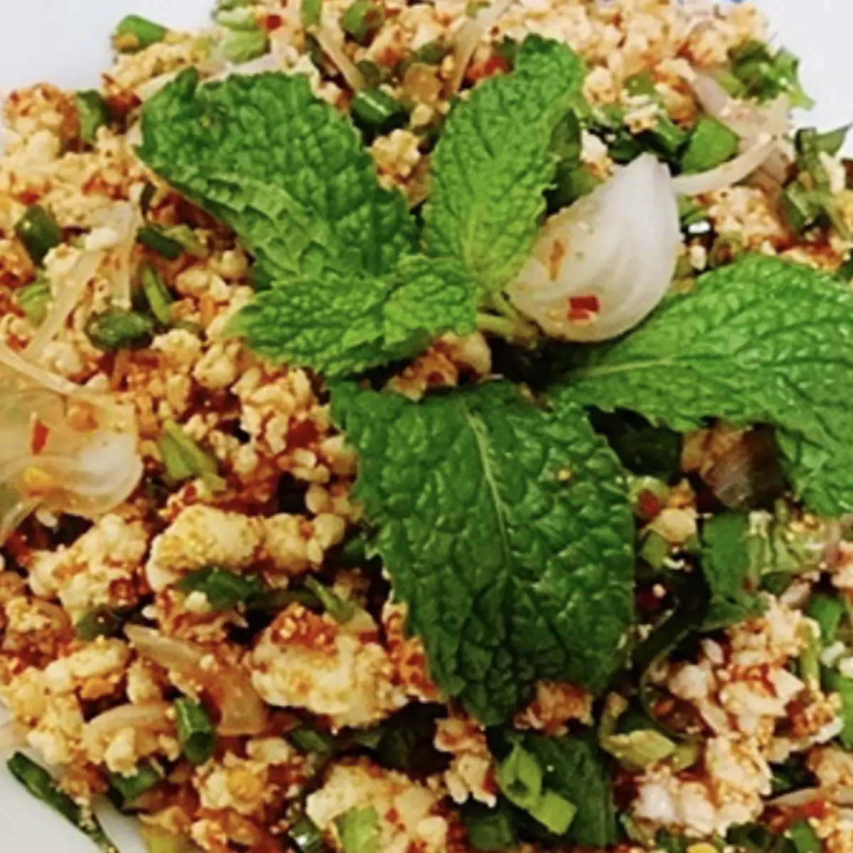 Lab Gai Salad