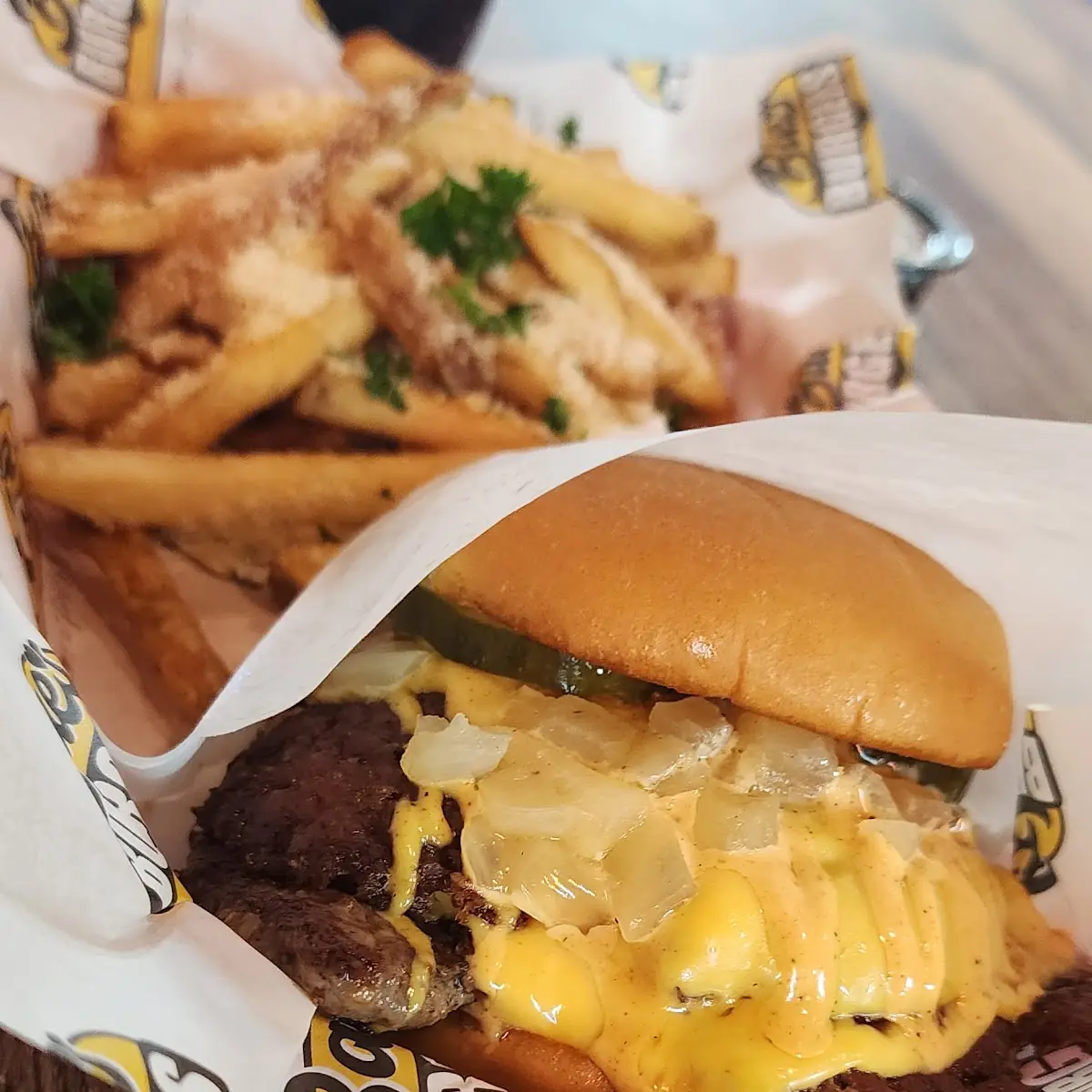 Double Smash Burger