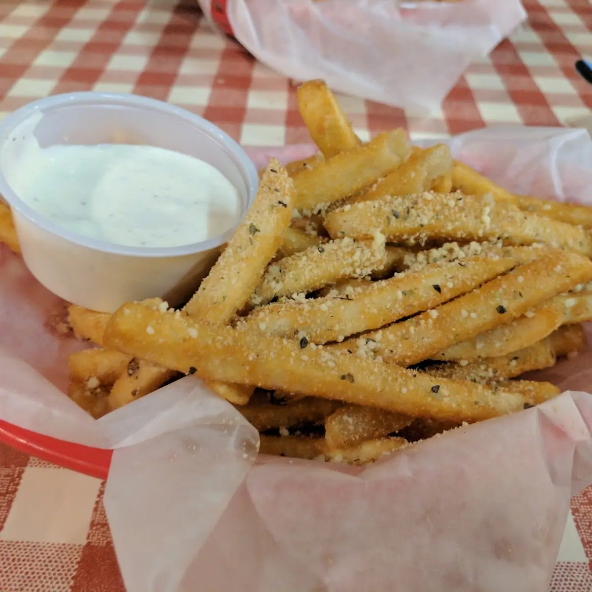 Garlic Parmesan Fries