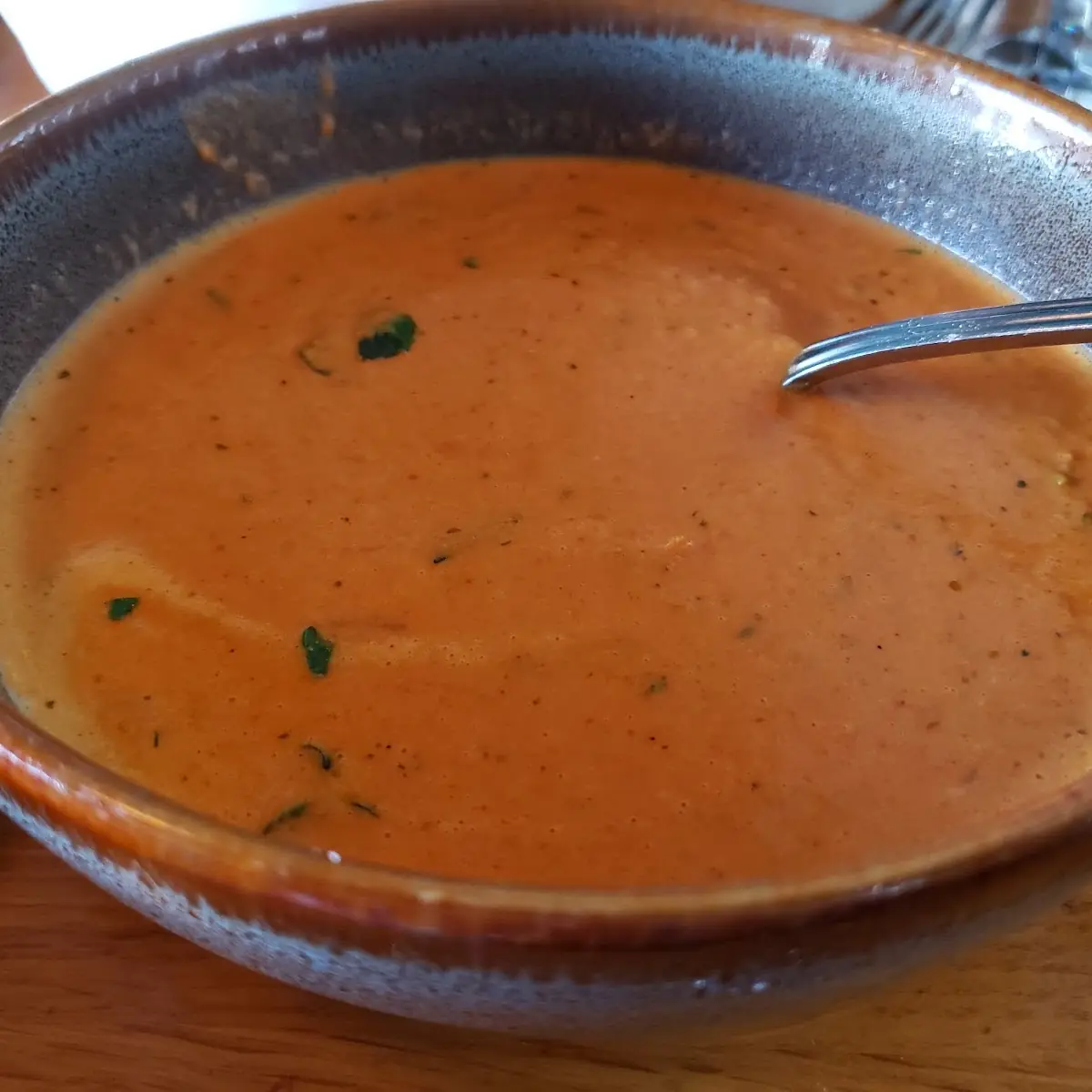 Roasted Red Pepper Bisque
