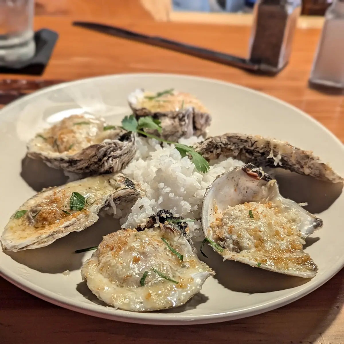 Oysters Rockefeller